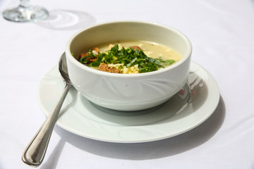 Cereal soup