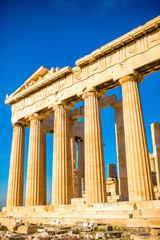 Obraz premium Parthenon temple in Acropolis