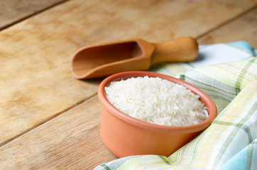 Rice grains