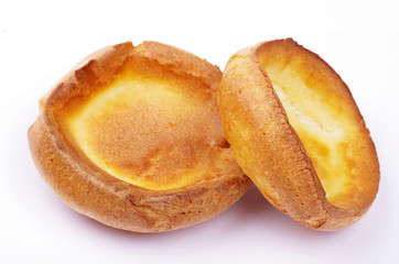 two yorkshire puddings