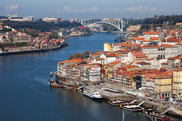 Fototapeta premium City of Oporto in Portugal
