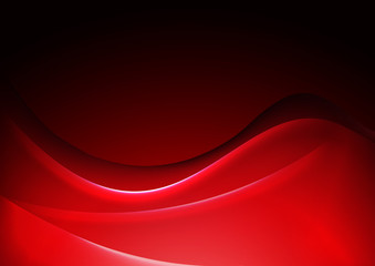 abstract red hills