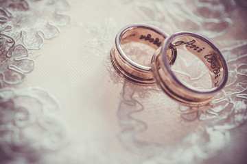 Two wedding rings