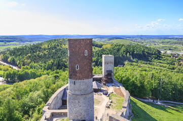 Checiny Royal Castle near Kielce, Poland © stepmar