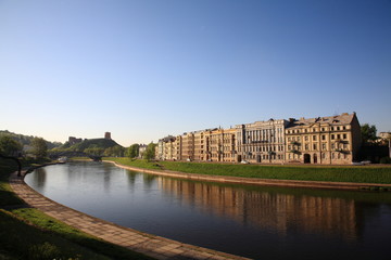 Vilnius Neris embankment