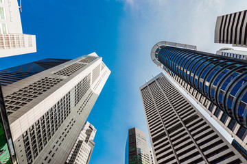 Windows of  modern office buildings, Skyscraper Business Office