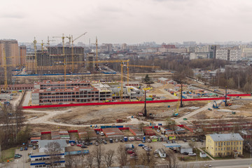 building a new home, St. Petersburg Russia 2015