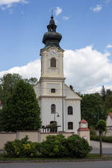 Evangelic church in Oberschützen, Austria