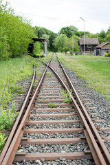 Fototapeta premium Railroad track