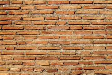 Rustic brick wall texture.