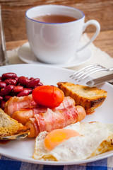 Full english breakfast.