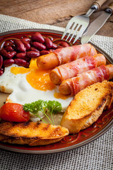 Full english breakfast.