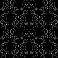 Seamless abstract geometric pattern