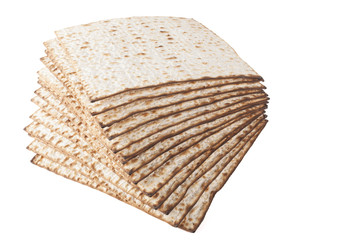 Matzot on White