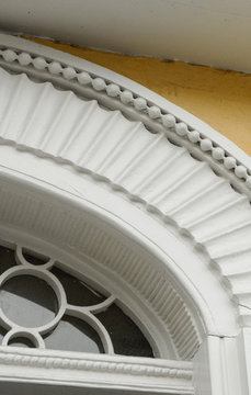 Detail of elegant Greek Revival Door Surround.