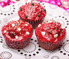 rote Muffins
