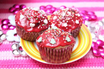 rote Muffins