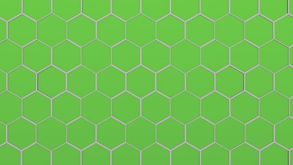 abstract background of 3d hexagons blocks