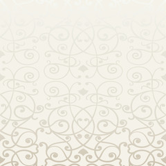 Elegant stylish abstract floral wallpaper. Seamless pattern