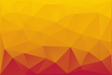 abstract orange lowpoly background