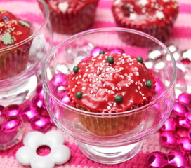 roter Muffin