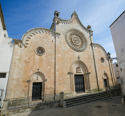 Cathedral of Ostuni, Puglia, Italy.