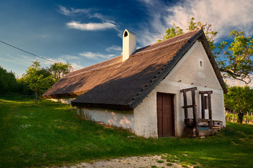 Obraz premium Traditional old hungarian house