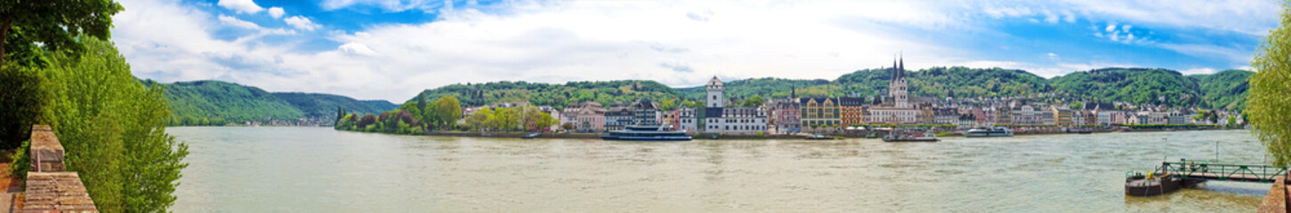 Fototapeta na wymiar Boppard am Rhein