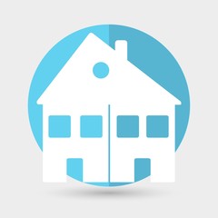 house icon on a white background