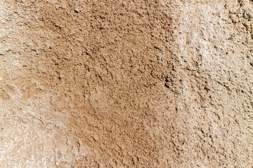 Ancient clay wall texture.