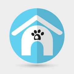 Obraz premium dog house icon