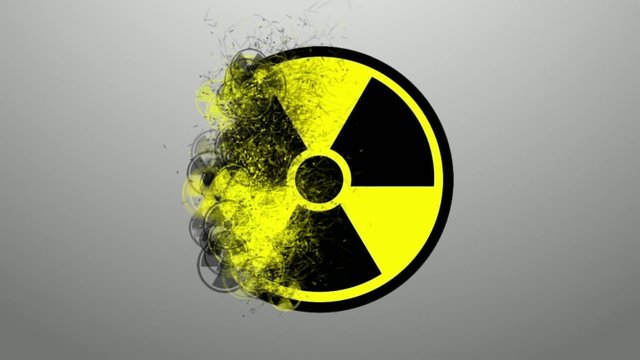 Sign of radiation. icon infection