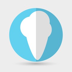 ice cream icon on a white background