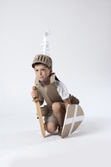 medieval knight child