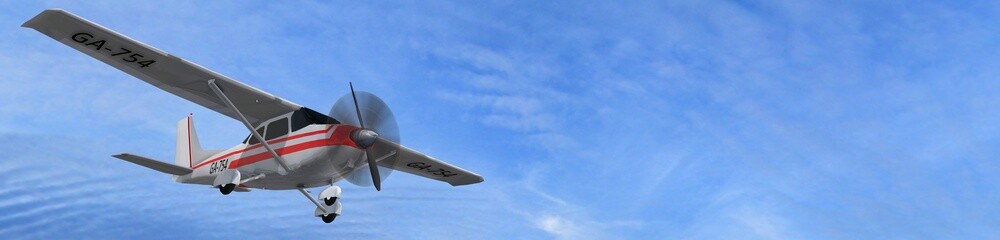 most popular single propeller light aircraft in fly 