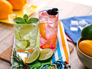 Two cocktails