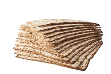 Isolated Matzot on White
