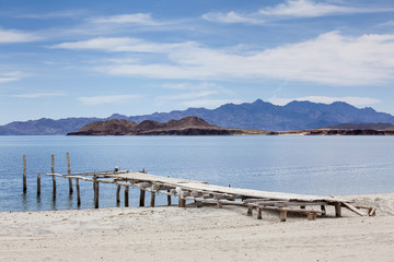 Muelle en Bahía de los Ángeles - Baja California