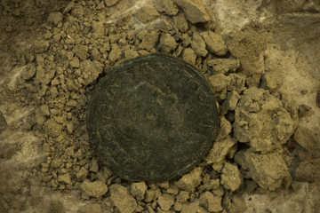 Ancient roman coin