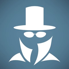 Man in the hat icon