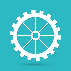 Obraz premium Cogs - vector icon
