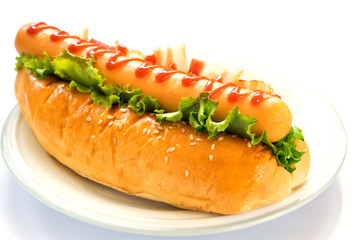 Sausage Burger (hotdog ham)
