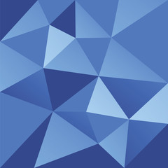 abstract blue triangle background