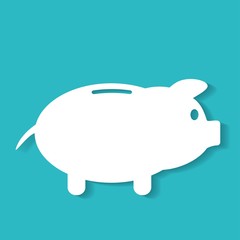 Piggy bank icon