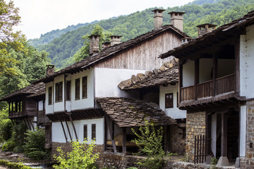 Traditional houses in east Europe