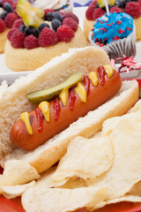 4th of July Party Table