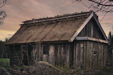 Obraz premium Very old barn