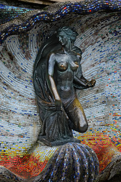 Sculpture of a Nymph. Svetlogorsk (Rauschen), Russia