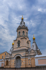 Fototapeta na wymiar uplifted christian church