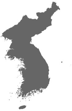 Korea in Grau
